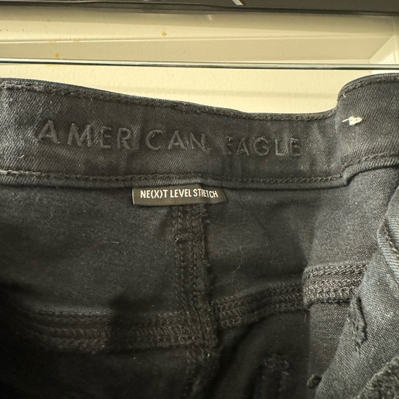 American Eagle Blue Ne(x)t Level Super Hi-Rise Jegging size 12 - Picture 4 of 6